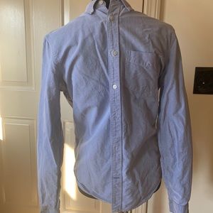 Gap blue men’s button down Oxford dress shirt